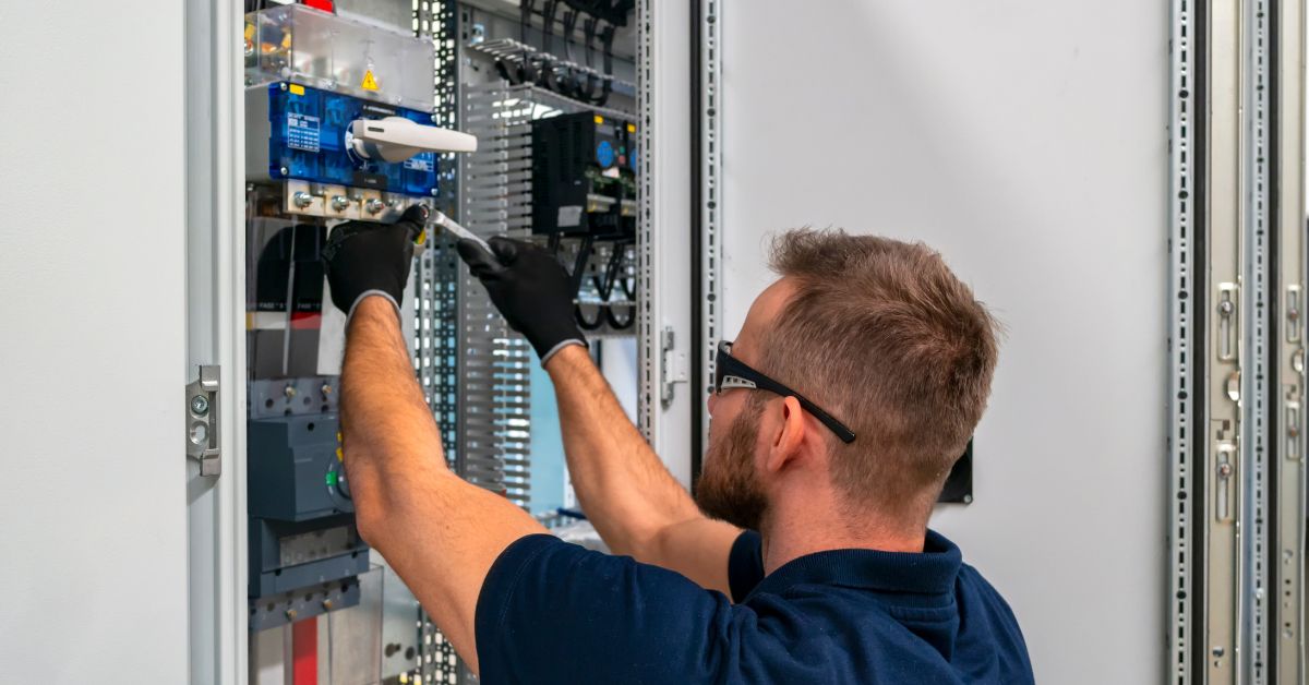 Groepenkast werkzaamheden